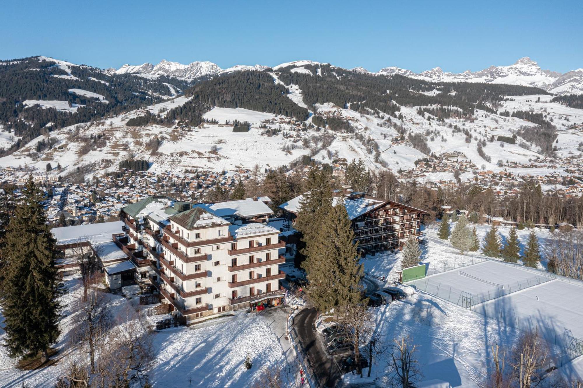 Résidence Pierre&Vacances Le Mont d'Arbois Megève Extérieur photo
